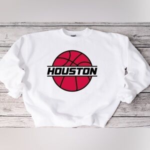 Houston Rockets Basketball Crewneck